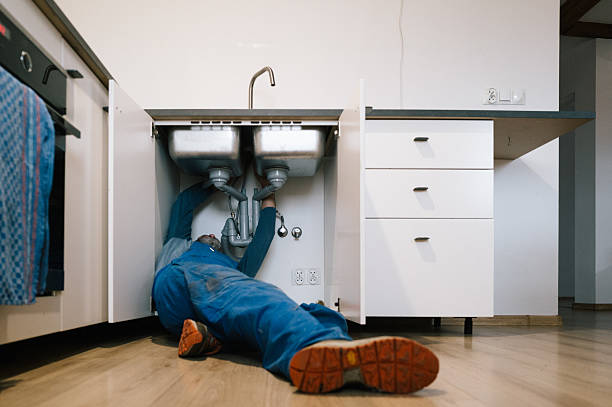 Professional Plumbing technician working in Douglassville, PA